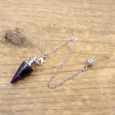 Bijoux pierre naturelle - AmethystsNaturalStone - Mauve