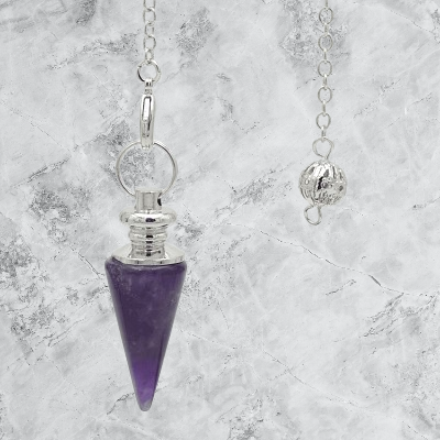 Bijoux pierre naturelle - AmethystsNaturalStone - Mauve