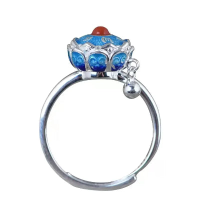 bague-anti-stress-tibétaine-bleu-et-rouge