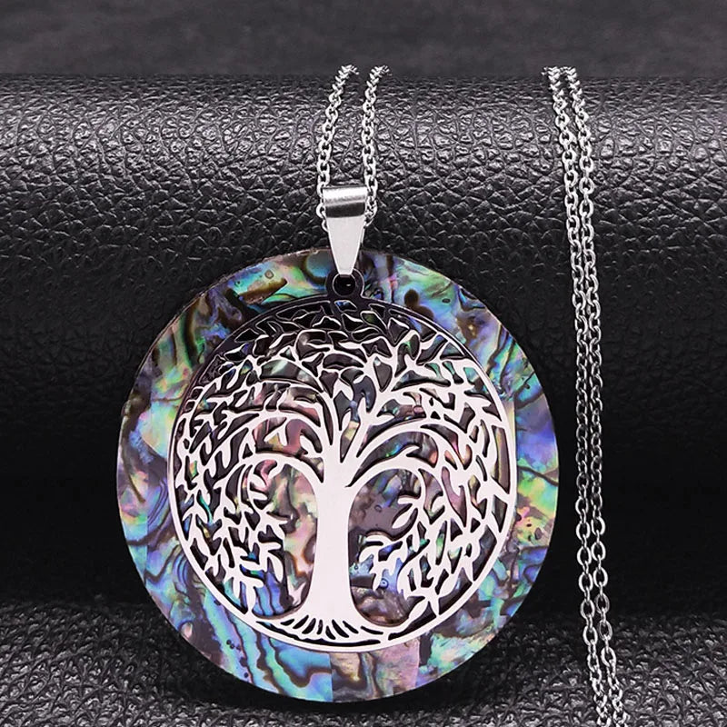 collier-arbre-de-vie-arc-en-ciel-namasté-argent