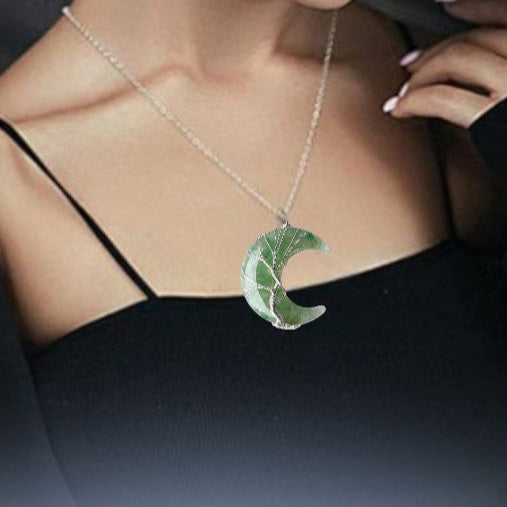 collier-arbre-de-vie-lune-aventurine-élégant