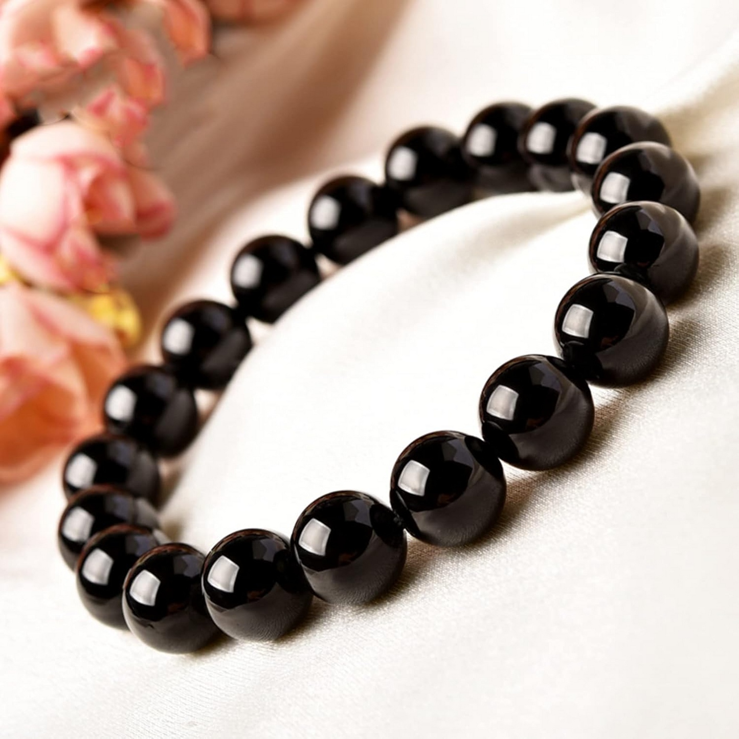 Bracelet en Perles - NaturalStoneBracelet™ - Onyx