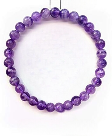 Bracelet en Perles - NaturalStoneBracelet™ - Amethyst